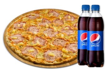 Egzotiška 42 cm + 2 gėrimai 0,5l