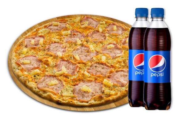 Egzotiška 42 cm + 2 gėrimai 0,5l