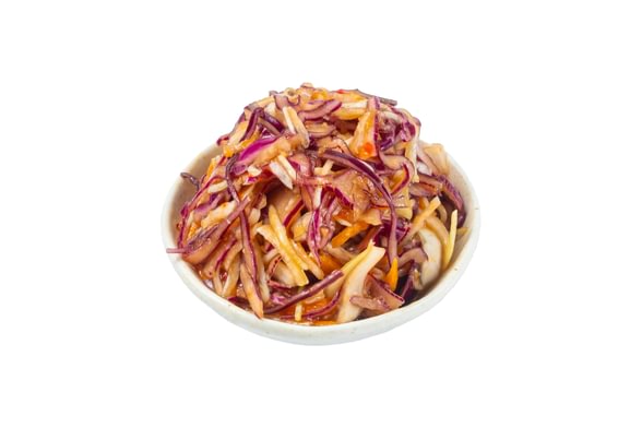 Coleslaw with oranges