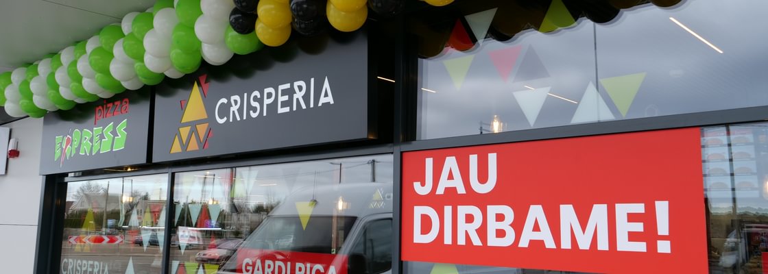 Kas naujo Express Pizza ir Crisperia fronte?