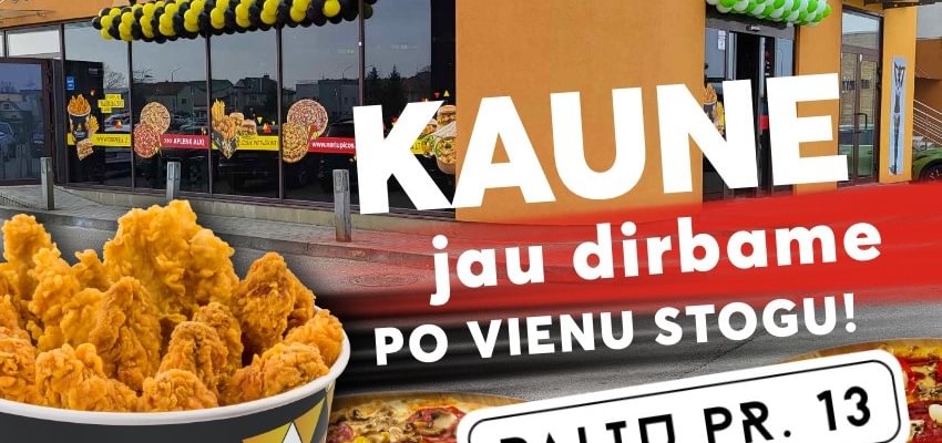 Kaune dar viena vieta skaniai patraškinti