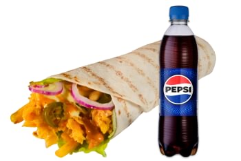 Crispy Kebabas meksikietiškas kompleksas
