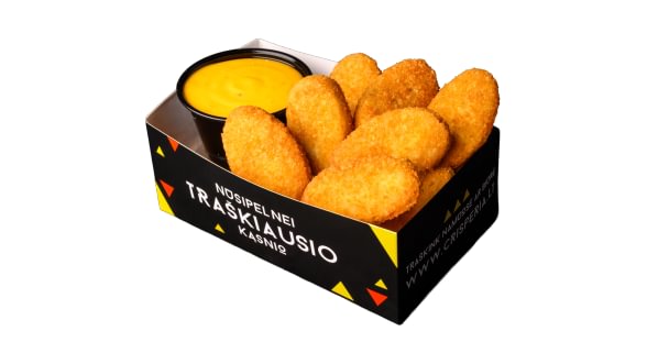 Kreminio sūrio spurgytės su jalapenu