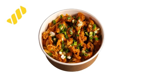 PIKANTIŠKAS bowl su makaronais