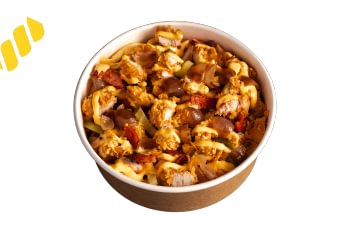 SATISFIED bowl with pasta
