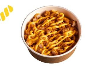 CHEESE TOP bowl with pasta