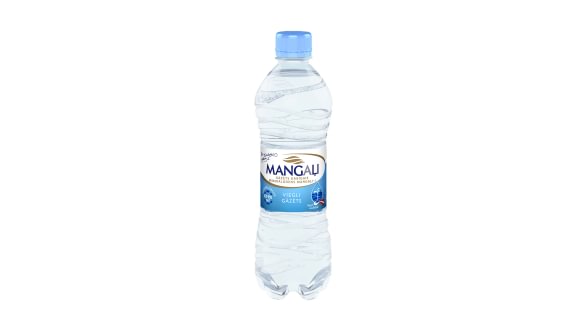 Carbonated mineral water 0,5l Mangali 